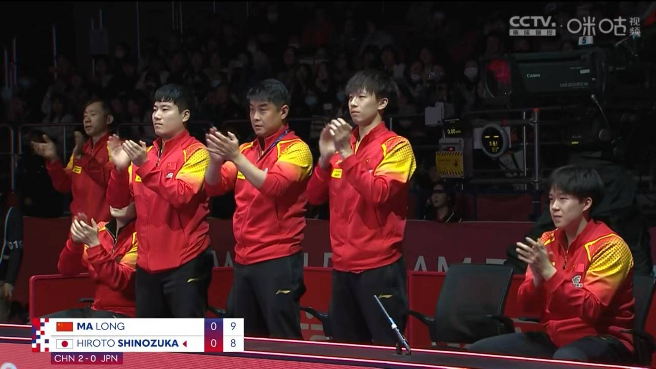 法国队碾压中国队，马龙扛起全队